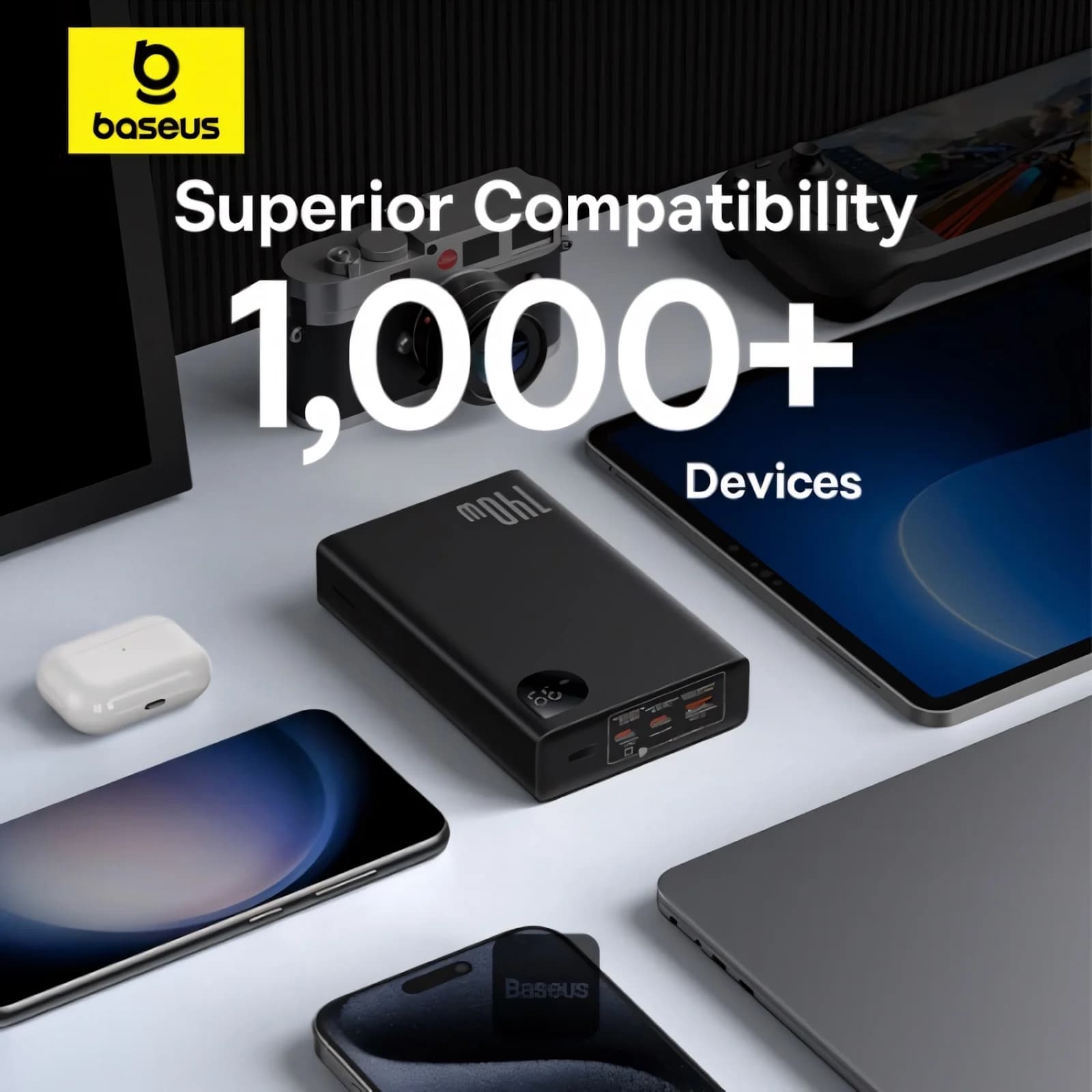 پاوربانک بیسوس مدل PPXJ2065 ظرفیت 24000 میلی آمپرساعت — تصویر ۹