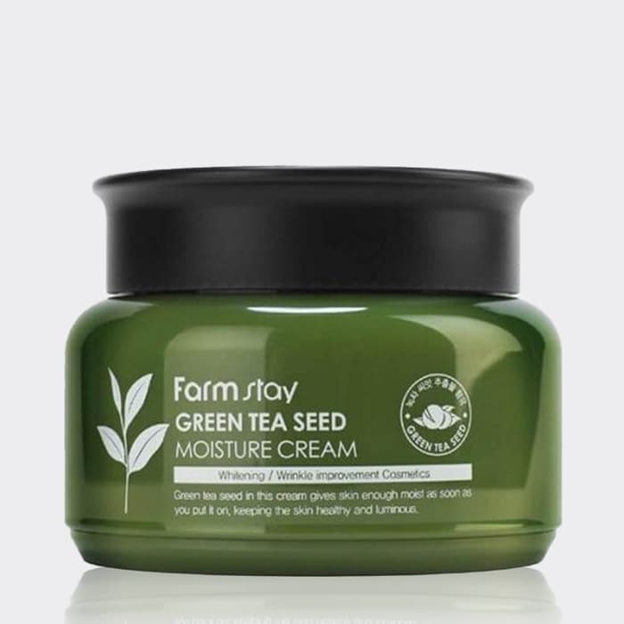 کرم آبرسان دانه چای سبز فارم استی Farm Stay Green Tea Seed Moisture Cream 100g