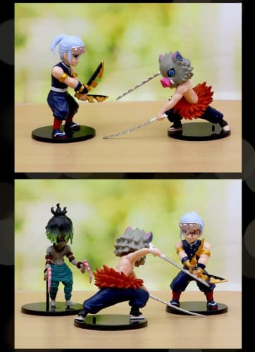 فیگور شیطان کش Demon Slayer مجموعه 6 عددی — تصویر ۷