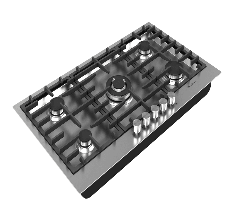 اجاق گاز رومیزی استیل 5 شعله داتیس کد DS 524