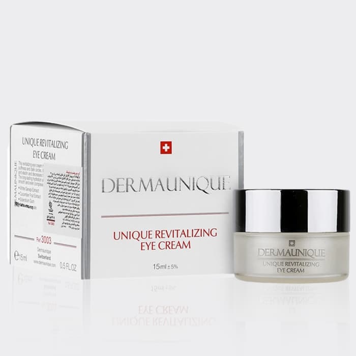کرم احیا کننده دور چشم درمایونیک Dermaunique Revitalizing Eye Cream 15ml — تصویر ۲