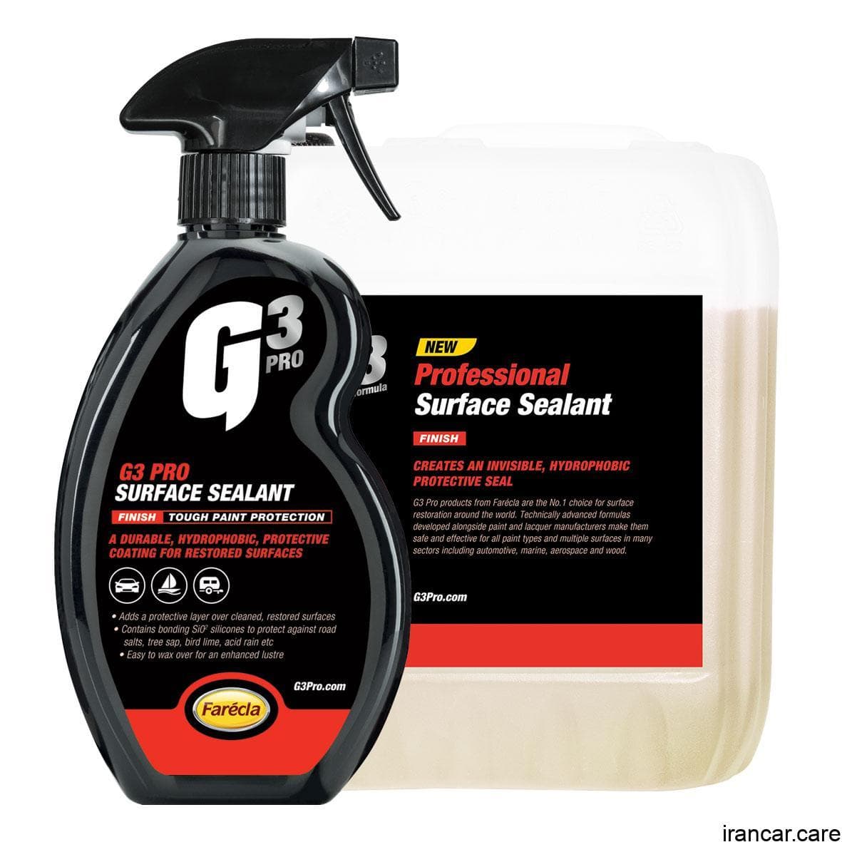 واکس محافظ و آبگریز بدنه خودرو فارکلا g3