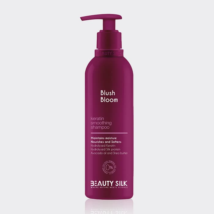 شامپو موهای کراتین شده بیوتی سیلک Beauty Silk Keratin Smoothing Shampoo 407ml