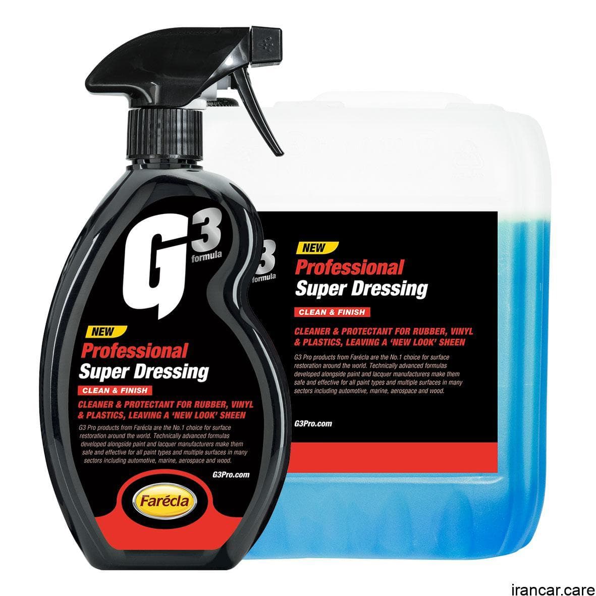 مایع تمیز کننده موکت و پارچه داخل خودرو فارکلا G3 PRO