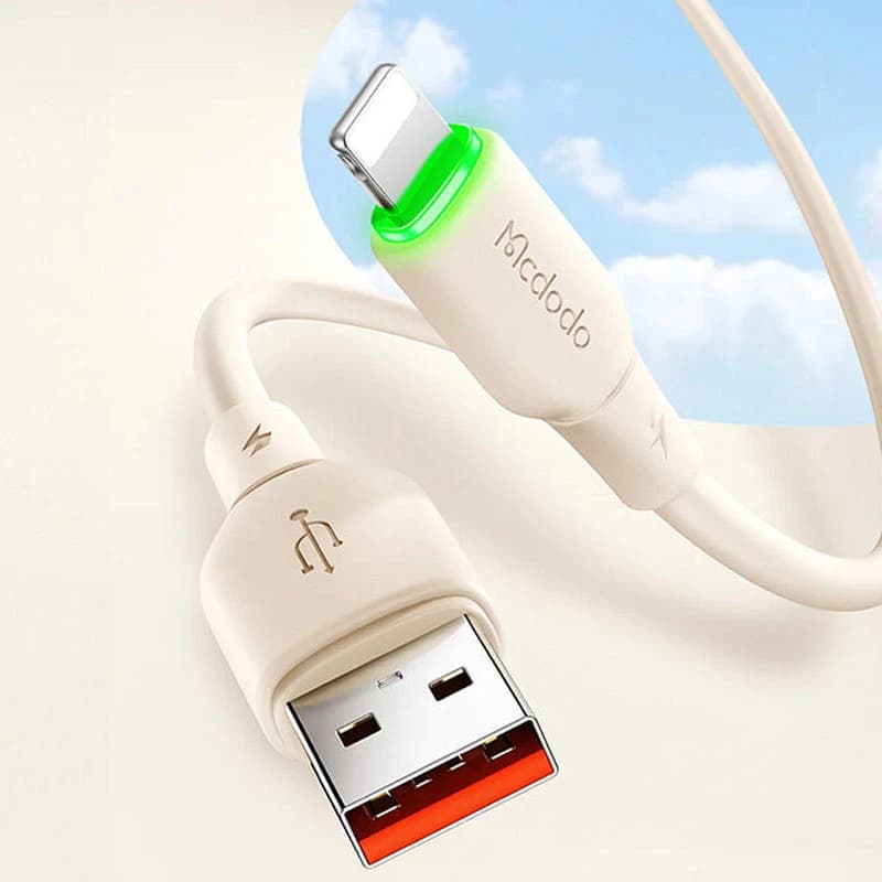 کابل لایتنینگ فست شارژ 3 آمپر مک دودو MCDODO CA-4740 — تصویر ۲
