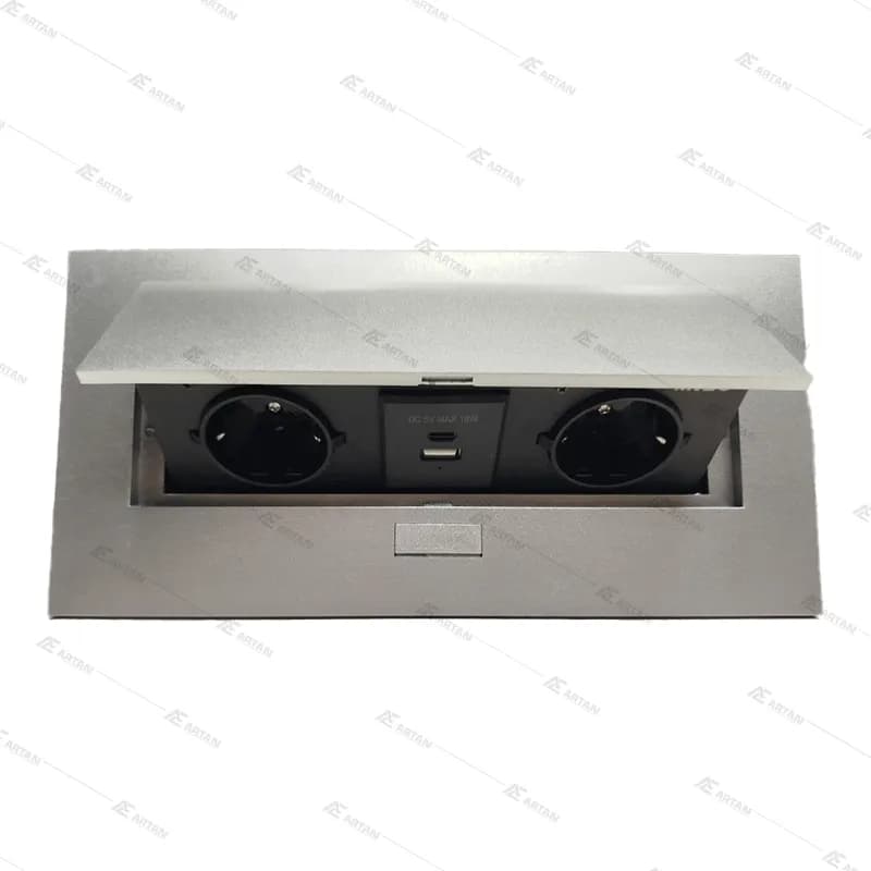 پریز توکار مدل SM1020 میلو — تصویر ۲