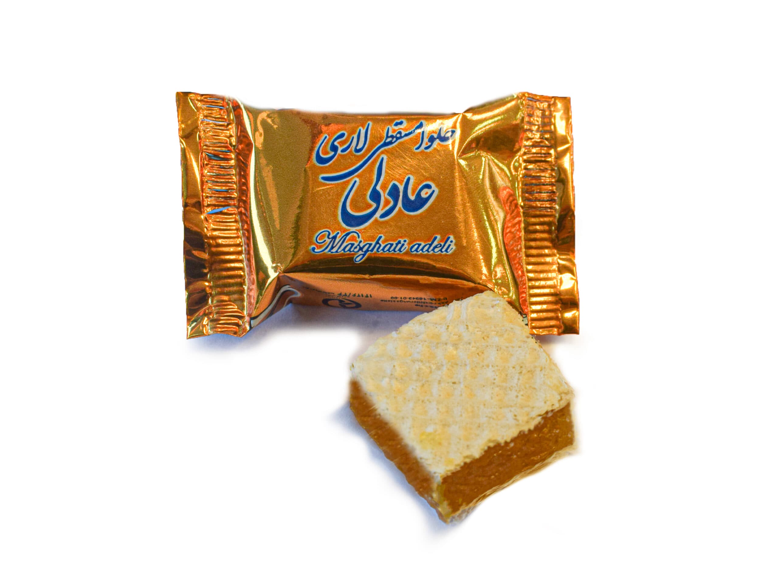 حلوا مسقطی فله ای ویفر ی (گلس)- حلوا مسقطی لاری