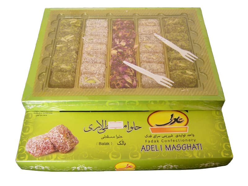 حلوا مسقطی دو مغز خلالی بالک – حلوا مسقطی لاری — تصویر ۲