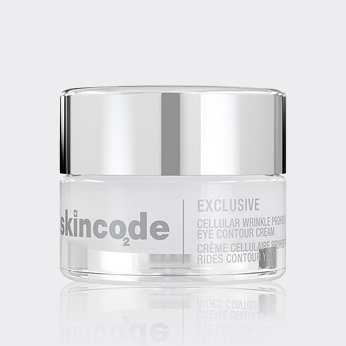 کرم سلول‌ساز و ضد چروک دور چشم اسکین کد Skincode Exclusive Cellular Wrinkle Eye Contour Cream 15ml