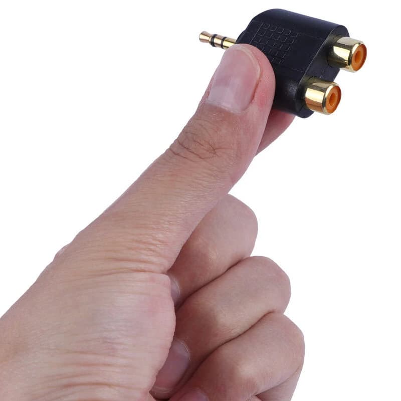 تبدیل استریو 2 به 1 صدا RCA به AUX — تصویر ۳