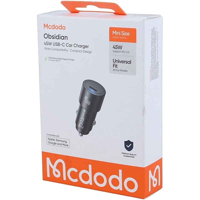 شارژر فندکی 45 وات مک دودو Mcdodo CC-5340 — تصویر ۶