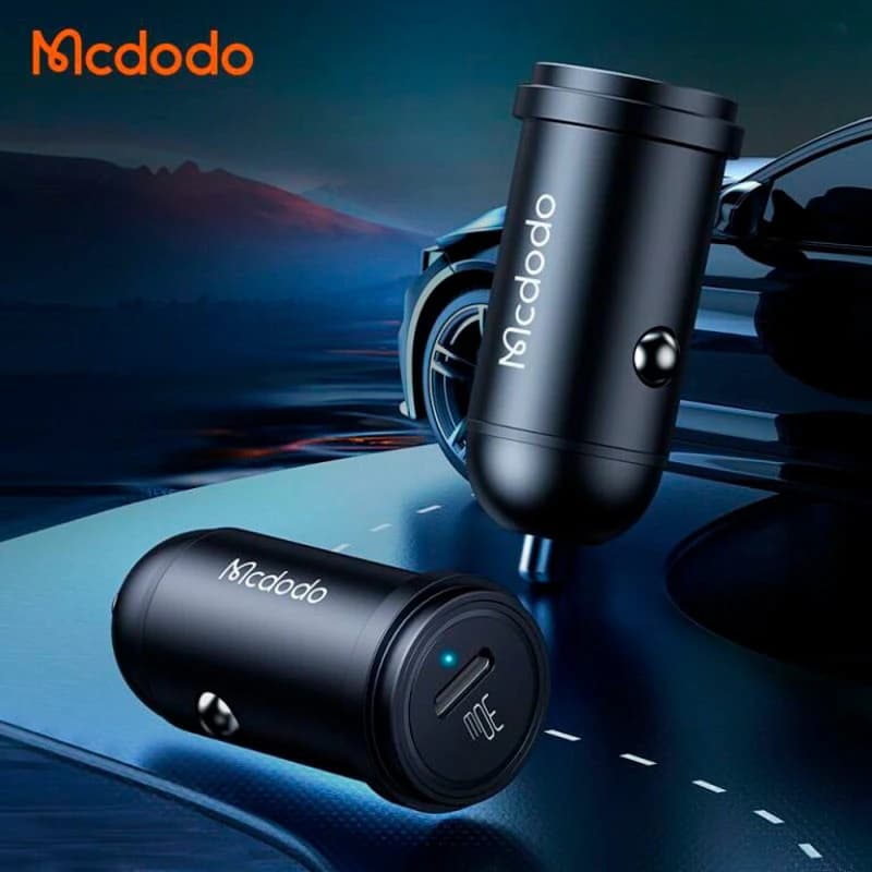 شارژر فندکی 30 وات مک دودو Mcdodo CC-7492 + کابل — تصویر ۵