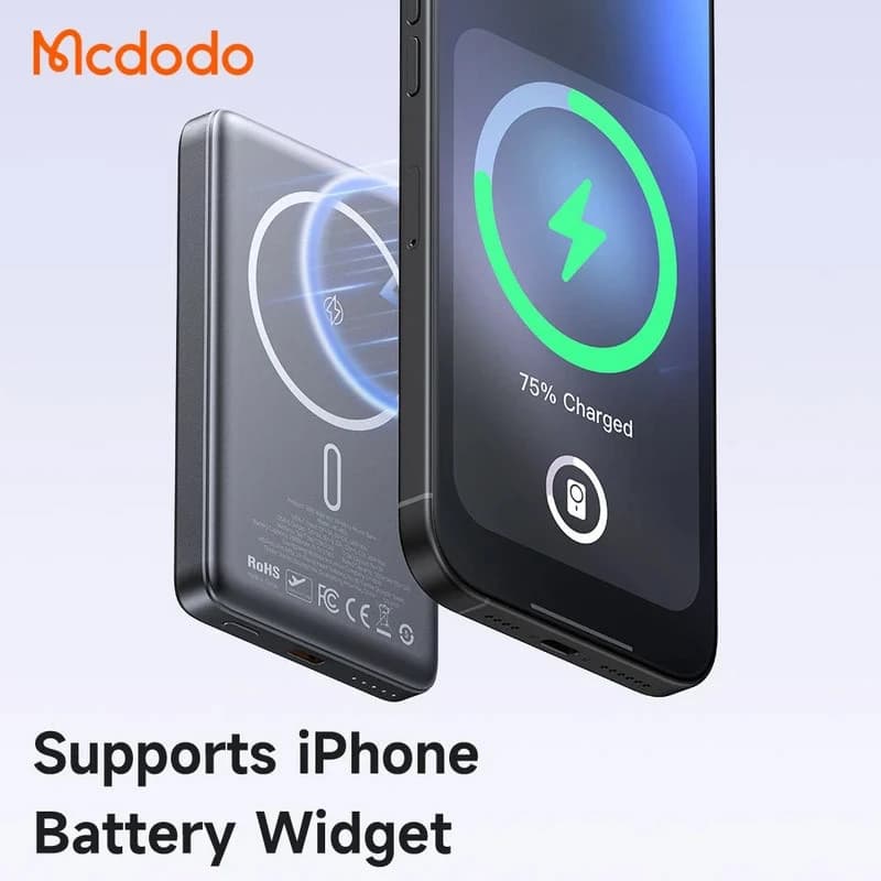 پاوربانک وایرلس (بی‌سیم) 10000mAh مک دودو مدل MC-4651 — تصویر ۷