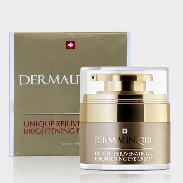 کرم جوانساز و روشن‌کننده قوی دور چشم درمایونیک Dermaunique Rejuvenating & Brightening Eye Cream 15ml — تصویر ۲