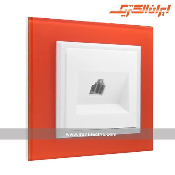 سوکت تلفن برلیان کریستال نارنجی