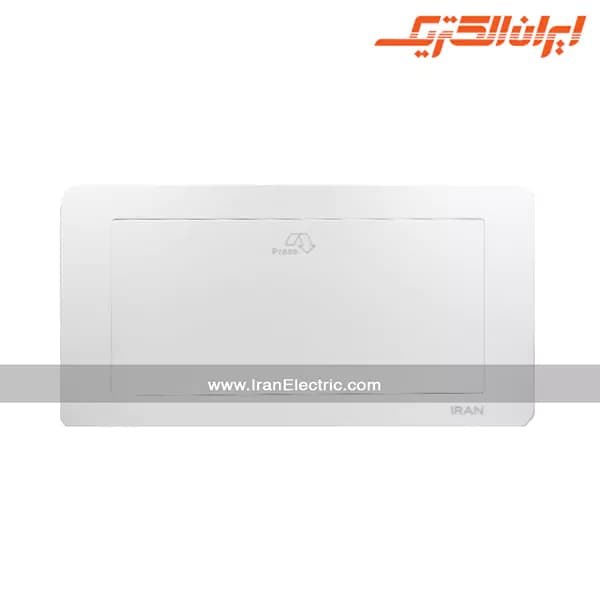 پریز توکار کابینتی دیاموند M7 سفید — تصویر ۳