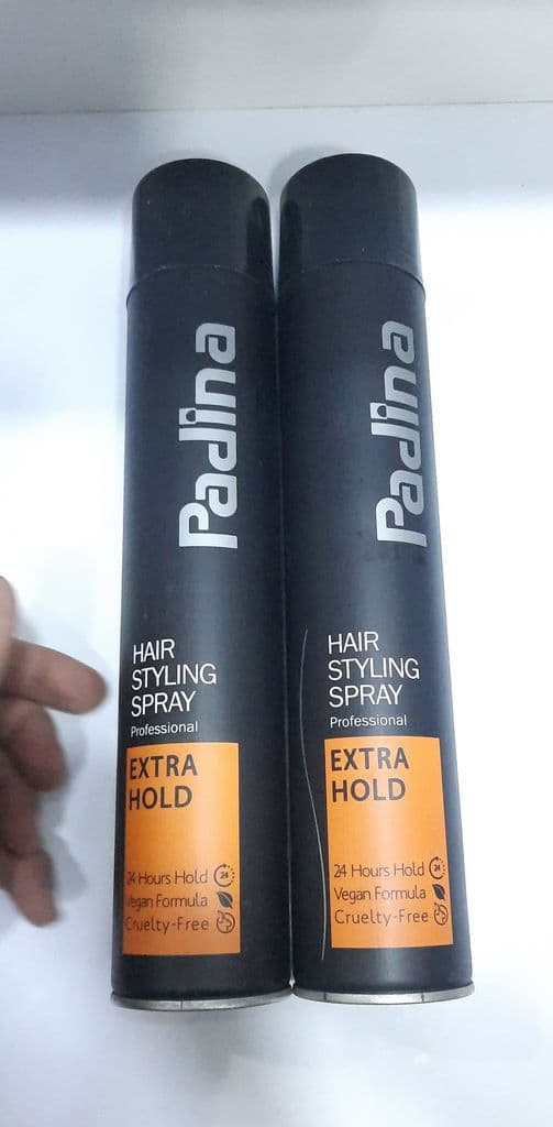 اسپری حالت دهنده مو پادینا مدل EXTRA HOLD حجم 500 میلی لیتر — تصویر ۲