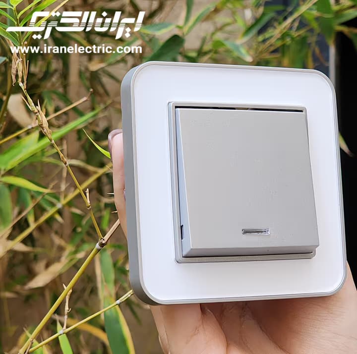 پریز آنتن TV-SAT-RD ارس نقرهای زه سفید میان نقره — تصویر ۴
