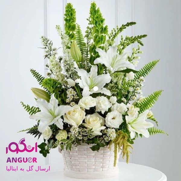 سبد گل همدردی(ارسال گل به ایتالیا)
