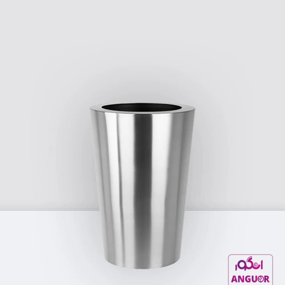 گلدان خالی جنس استیل وارداتی بلند (80 سانتی)