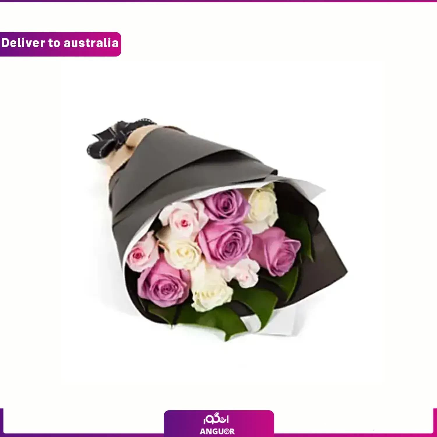 دسته گل رز(ارسال گل به استرالیا)