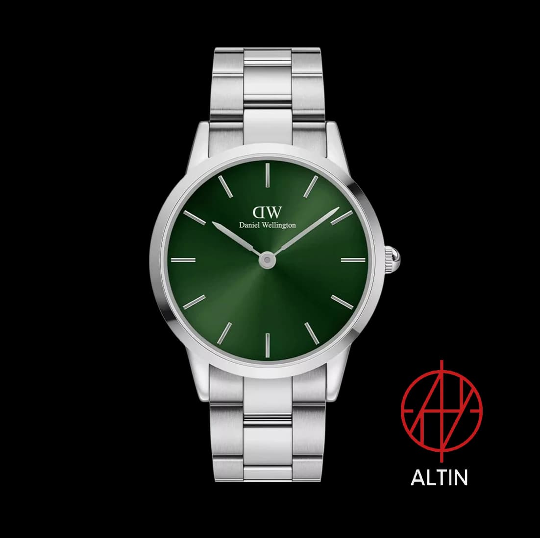 ساعت مچی دنیل ولینگتون Iconic Link Emerald مدل DW00100427