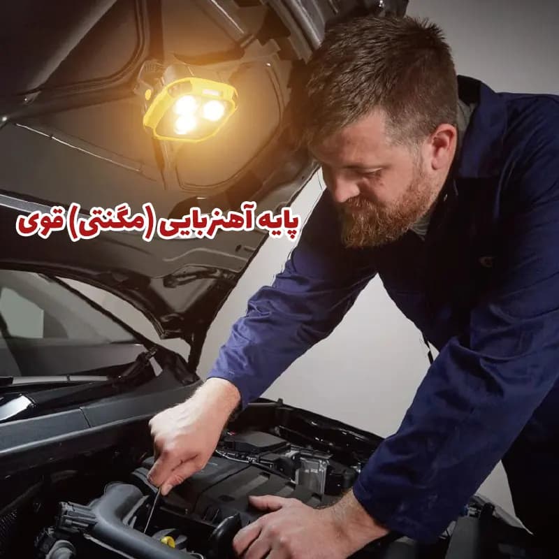 پروژکتور روشنایی شارژی کمپینگ مدل W891-2 چراغ طبیعتگردی و کار.. — تصویر ۶