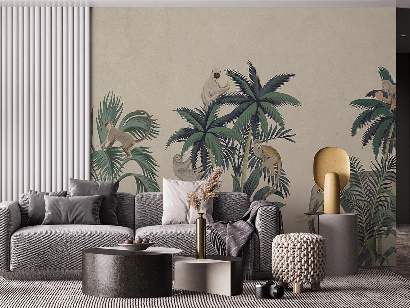پوستر دیواری طرح حیوانات M10234800