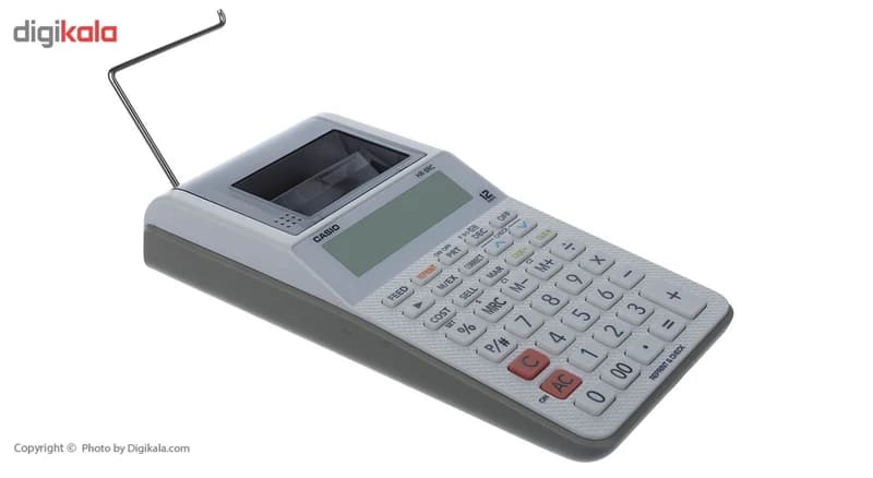 ماشین حساب کاسیو مدل HR-8RC-BK — تصویر ۸