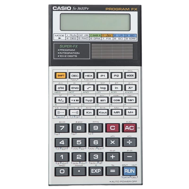 ماشین حساب کاسیو مدل fx-3600Pv