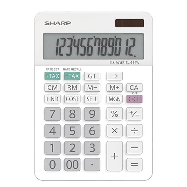 ماشین حساب شارپ مدل EL-334W