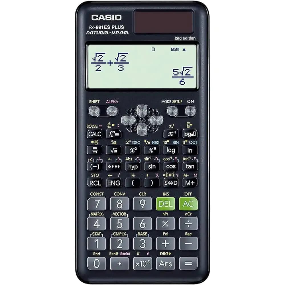 ماشین حساب کاسیو مدل fx-991ES plus 2nd edition — تصویر ۸