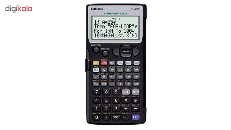 ماشین حساب کاسیو FX-5800 — تصویر ۶