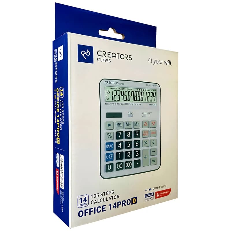 ماشین حساب رومیزی کریتورز کلاس مدل CD-2777-14RP — تصویر ۲
