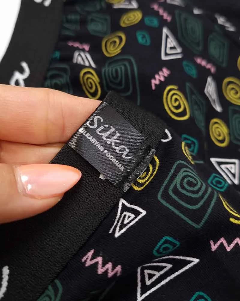 شورت مردانه اسلیپ طرح power سیلکا — تصویر ۵