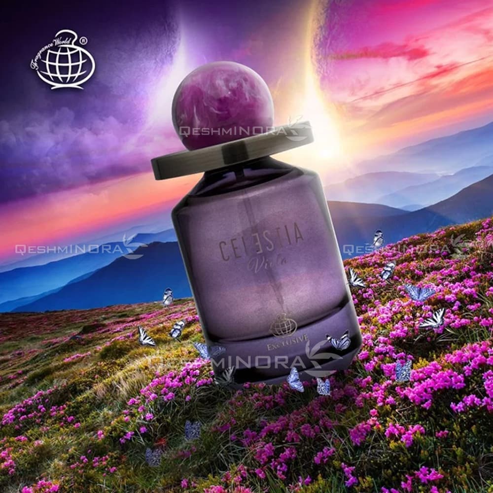 ادکلن سلستیا ویولا فرگرانس ورد Celestia Viola Fragrance World (مانسرا اینستنت کراش Mancera Instant Crush) — تصویر ۲
