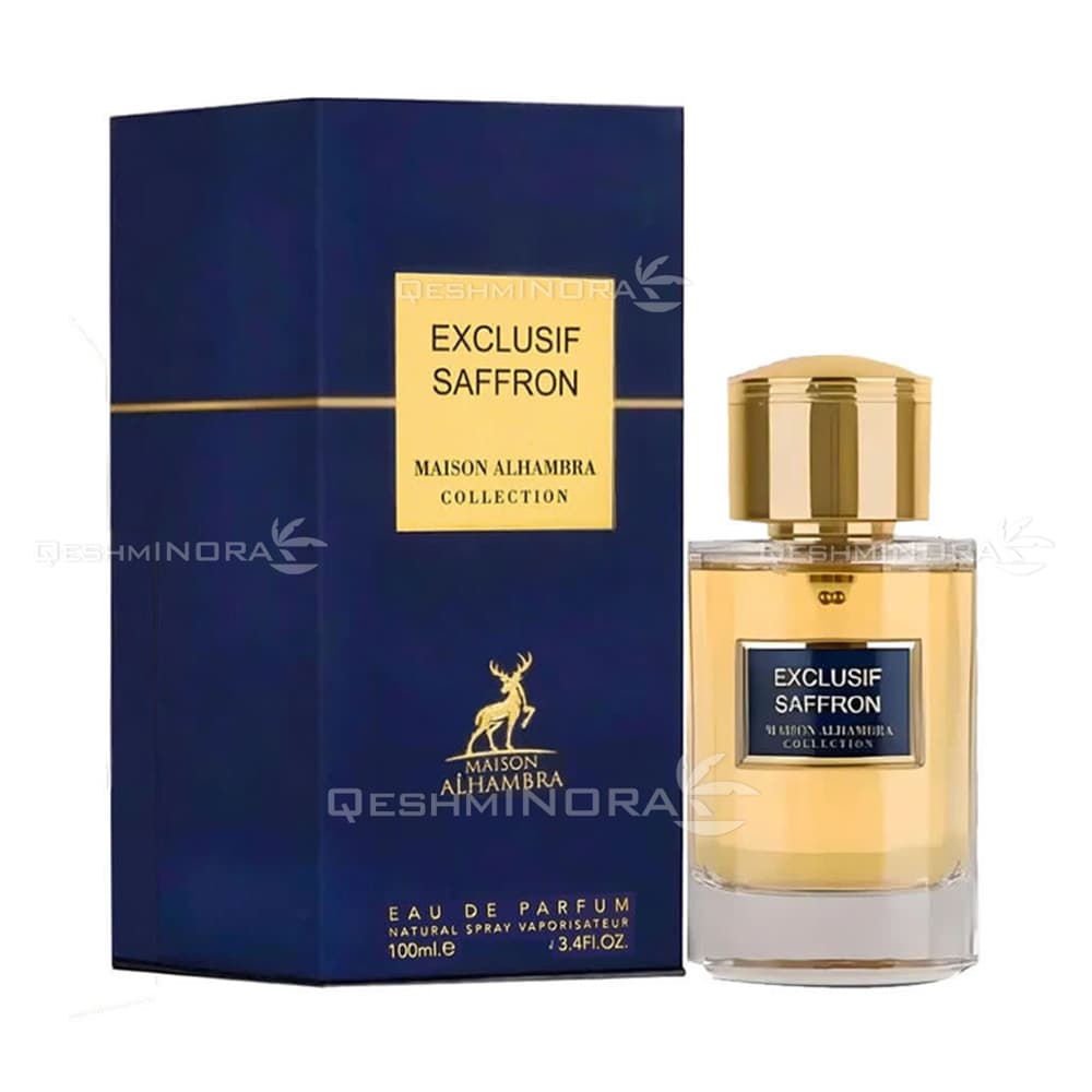 ادکلن اکسکلوسیف سافرون الحمبرا Exclusif Saffron Alhambra (کارولینا هررا سافرون لازولی Carolina Herrera saffron lazuli)