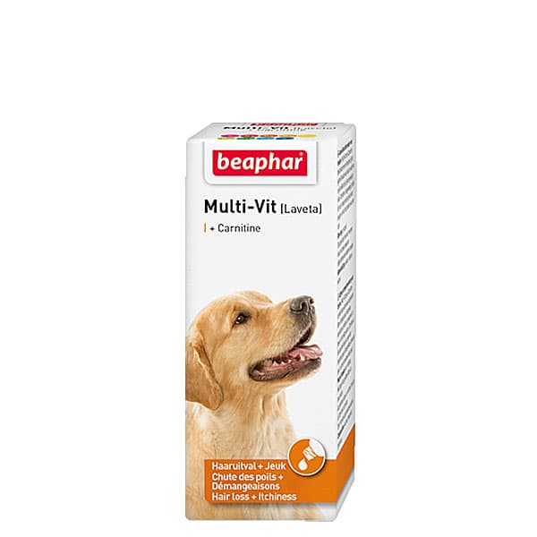 قطره مولتی ویتامین سگ لاوتا کارنیتین بیفار – Beaphar Multi Vit