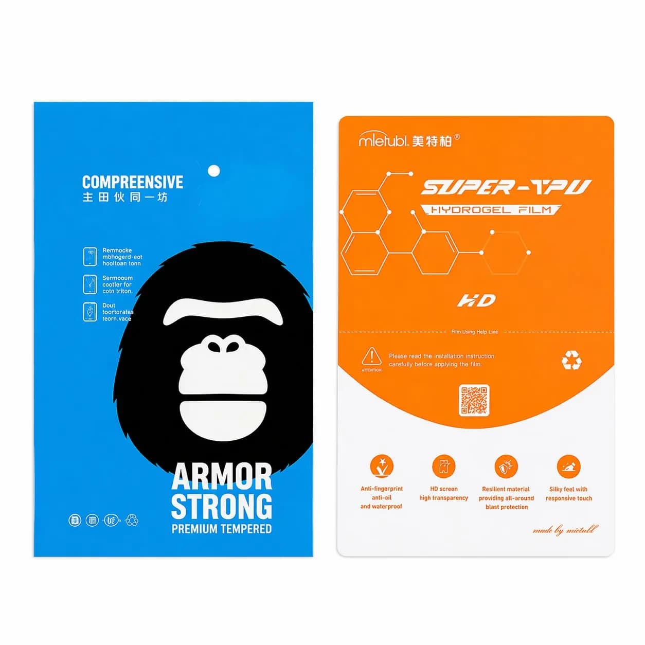 گلس صفحه نمایش هیدروژل شفاف برند میتوبل HONOR X5c