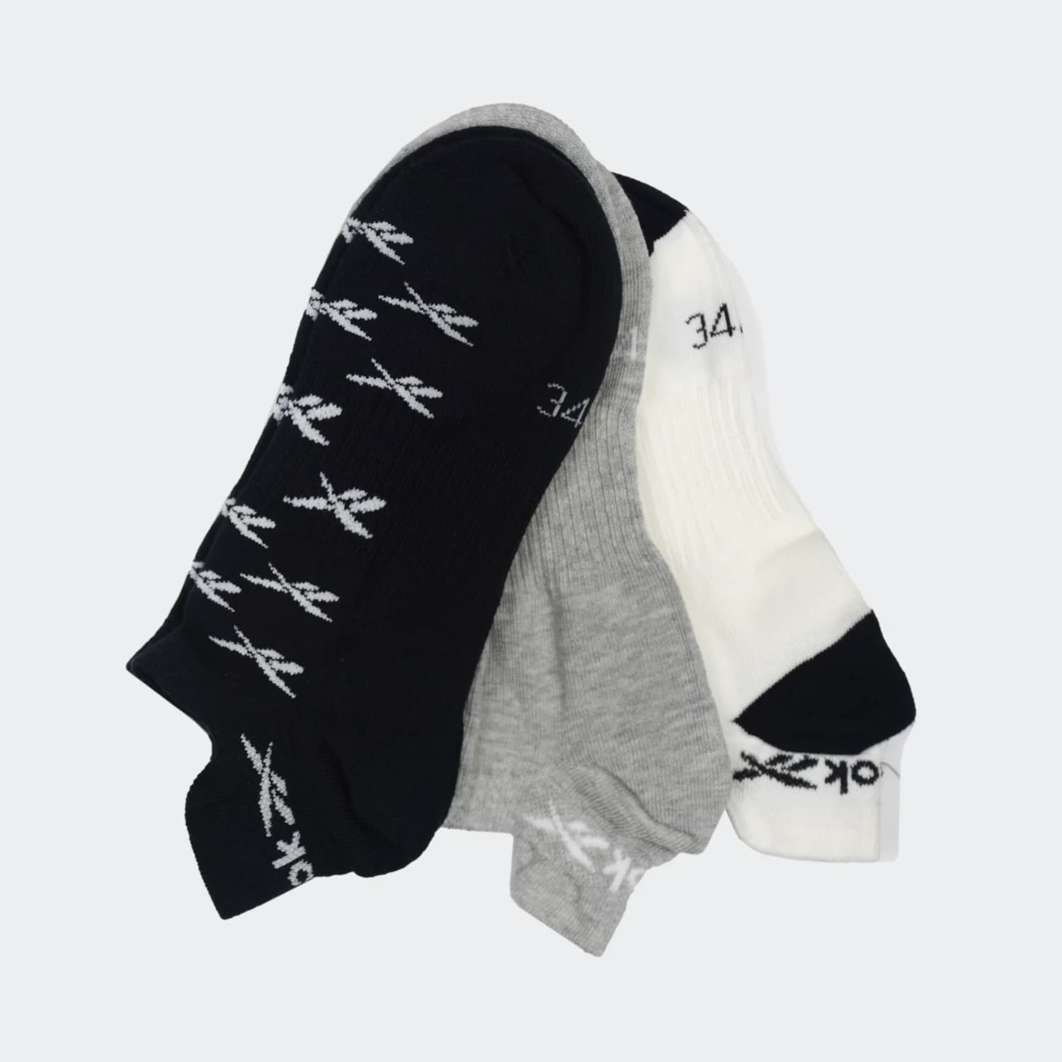 جوراب زنانه ریباک مدل Found Invisible Socks 3 Pairs