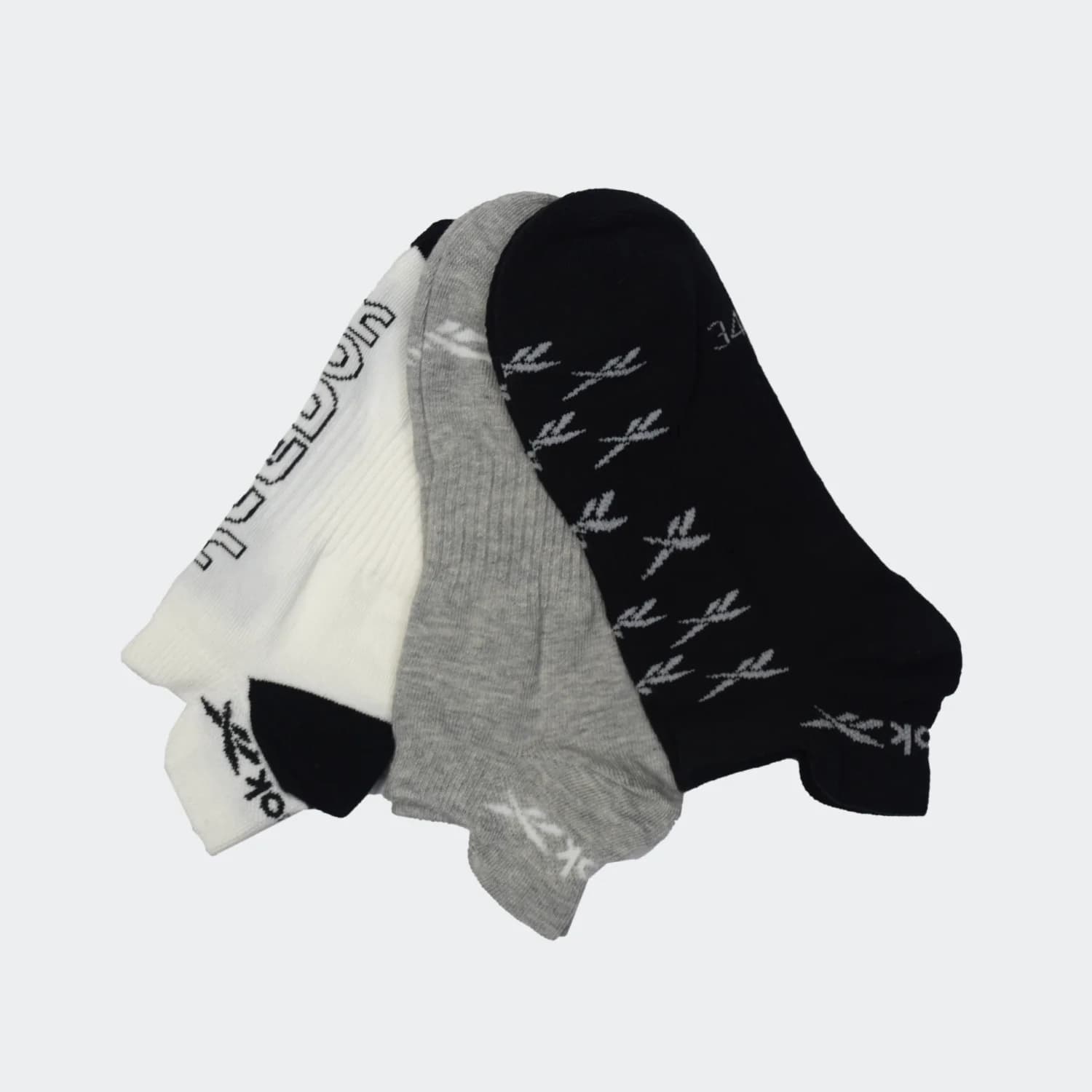 جوراب زنانه ریباک مدل Found Invisible Socks 3 Pairs — تصویر ۲