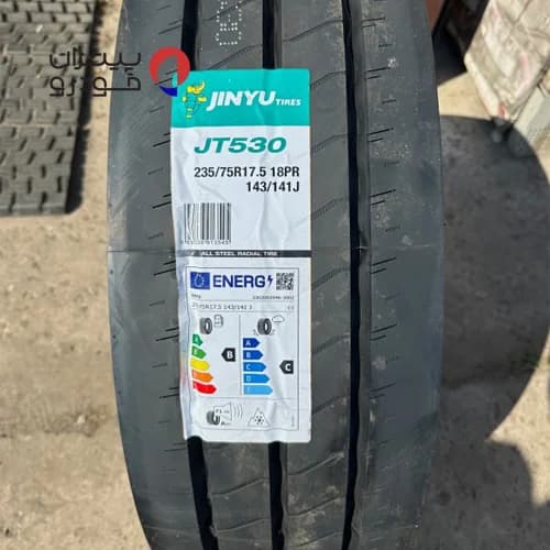 لاستیک جینیو 235/75/17.5 گل JT530 (گل جلو) — تصویر ۵