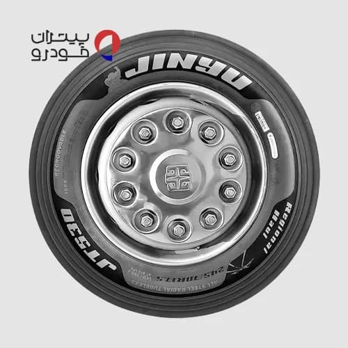 لاستیک جینیو 235/75/17.5 گل JT530 (گل جلو) — تصویر ۳
