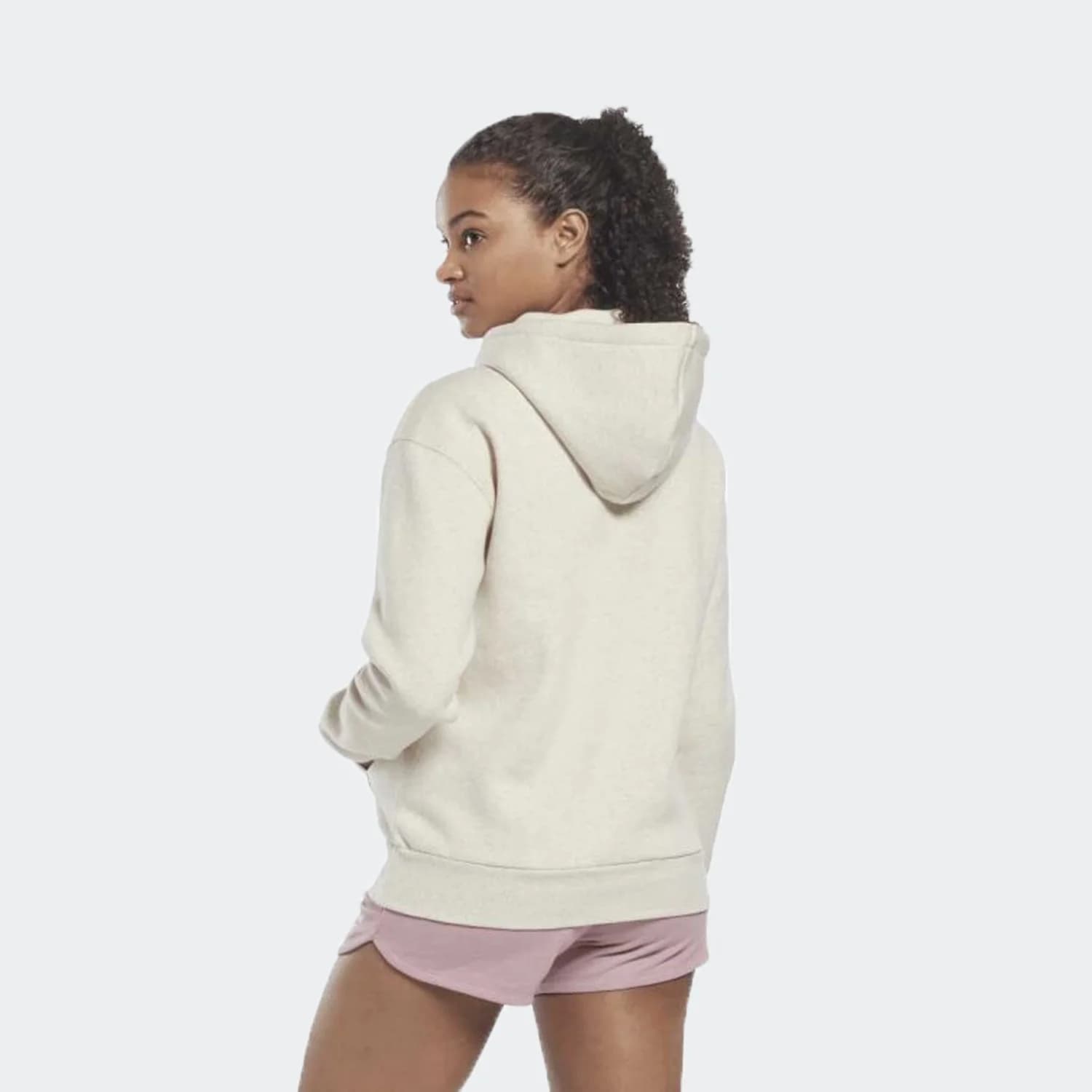 هودی زنانه ریباک مدل Women’s Hooded Sweatshirt Fleece — تصویر ۲