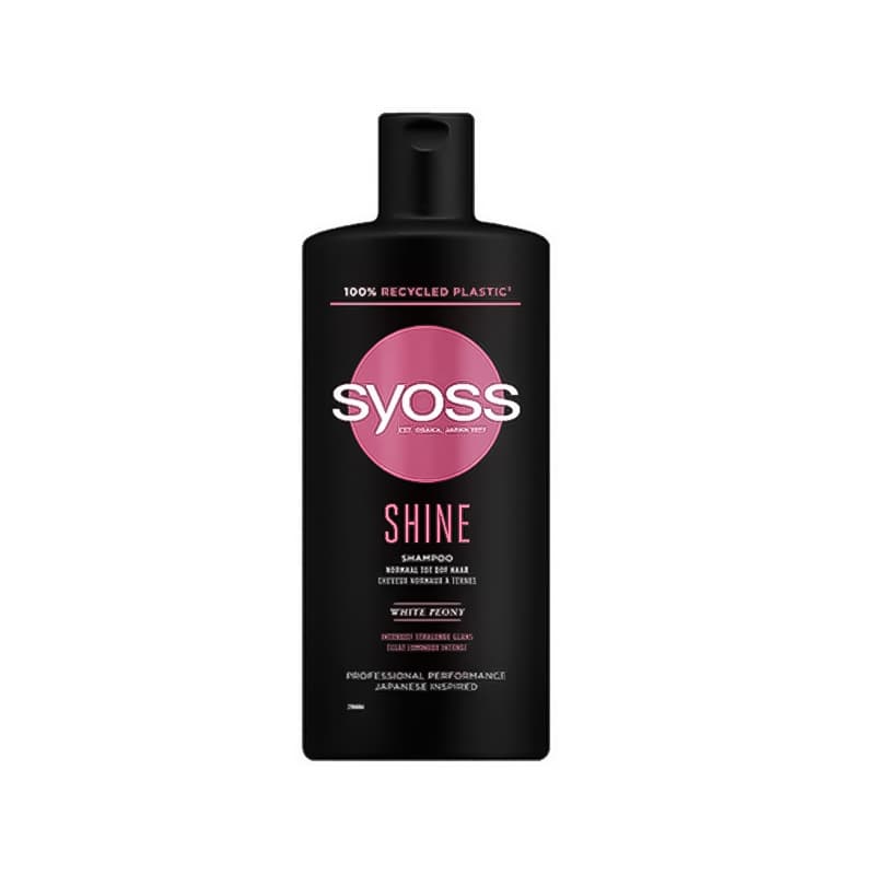 شامپو مو سایوس مدل SHINE شاین {SYOSS} 440 ml