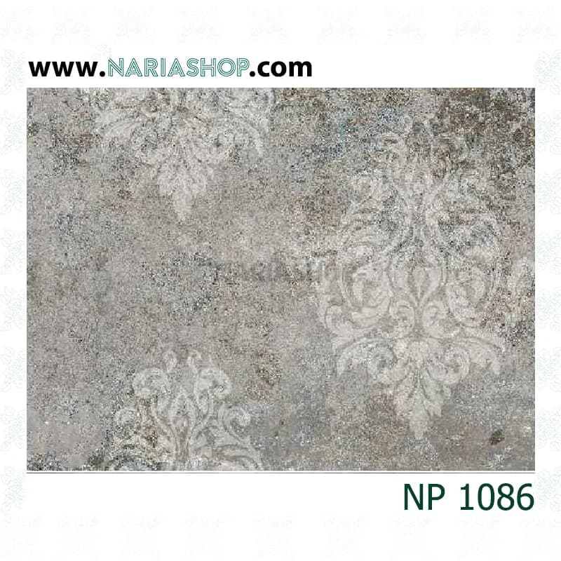 پوستر دیواری کلاسیک طوسی NP1086