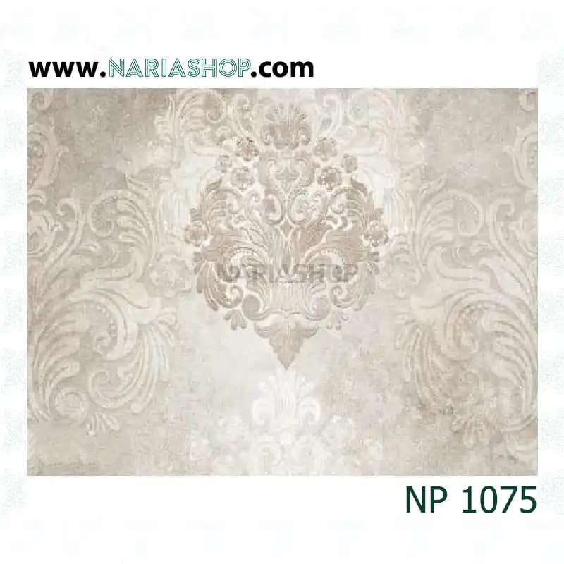 پوستر دیواری کلاسیک نقره ای NP1075