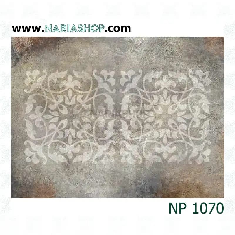 پوستر دیواری کلاسیک خاکستری NP1070