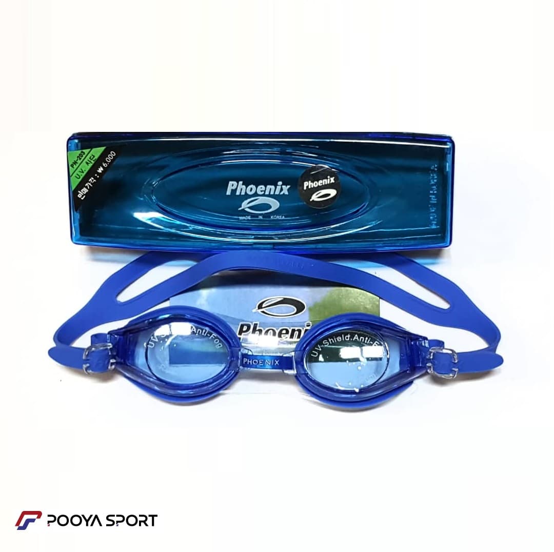 عینک شنا فونیکس Phoenix کره ای مدل PN-203 اصل — تصویر ۳