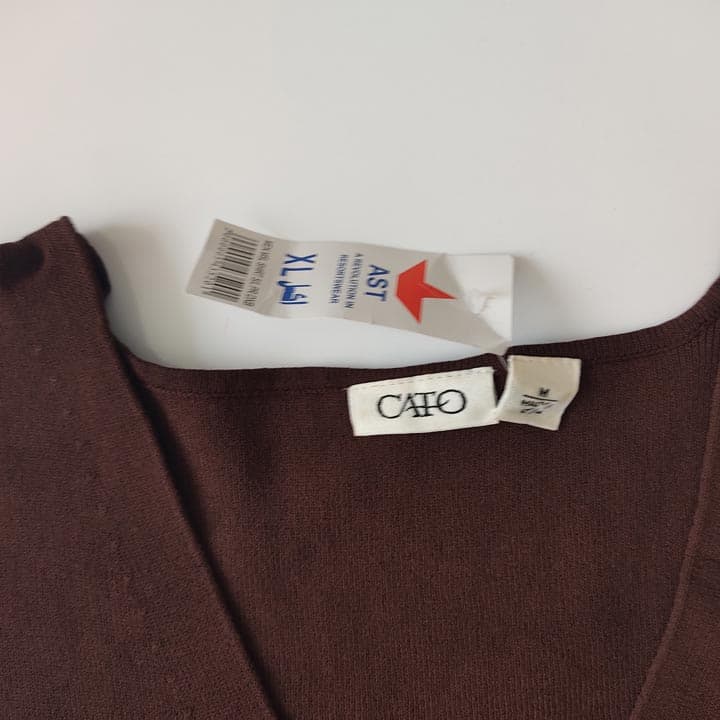 تاپ بافتنی زنانه cato سایز مدیوم مدل 1473 — تصویر ۳
